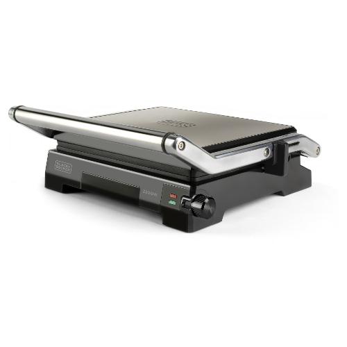 Bistecchiera elettrica 2200W BXGR2200E Inox e Black