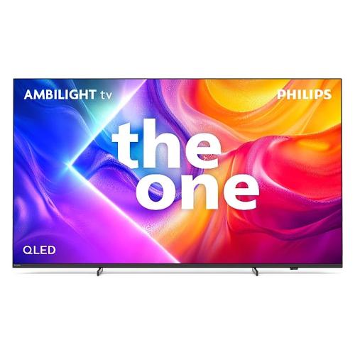 Tv 75" ( QLED ) Titan OS AMBILIGHT The One Gun metal 75PUS9010 12