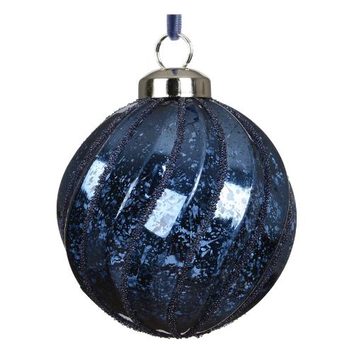 Pallina albero Natale (1pz) Assortito Blu 026924