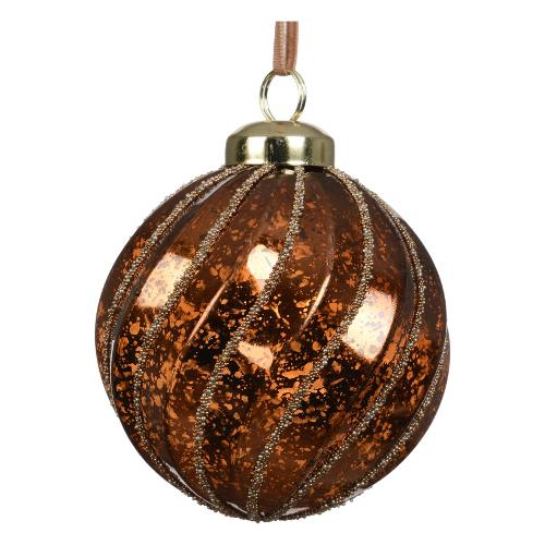 Pallina albero Natale (1pz) Assortito Ambra 026925