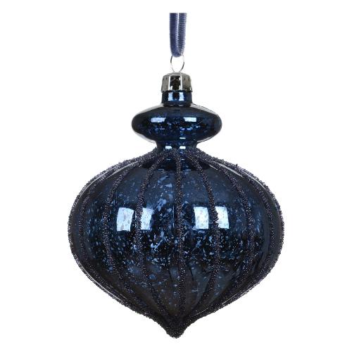 Pallina albero Natale (1pz) Assortito Blu 026931