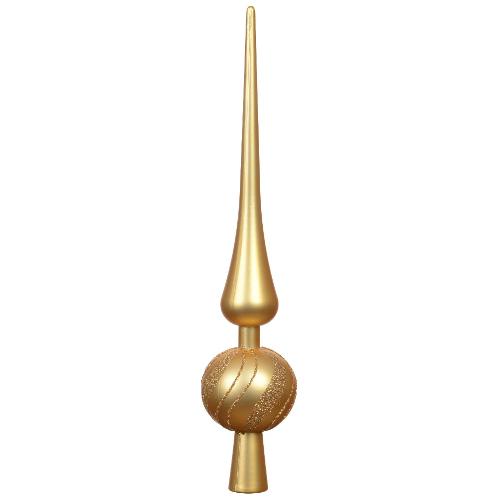 Puntale albero Natale Assortito Light gold 029794