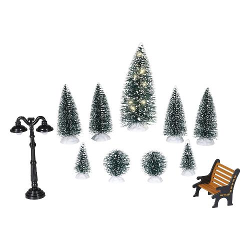 Alberi con luci (1pz) 488462