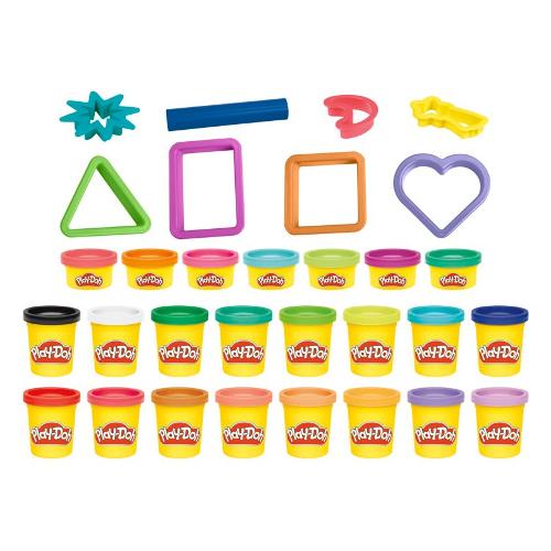 Pasta modellabile set regalo 16 barattoli 57gr,  7 da 28gr e accessori PLAY DOH G34755L00