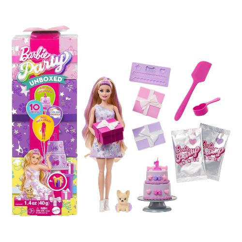 Bambola Party Surprise Birthday Bows (30cm) BARBIE Assortito JFG70