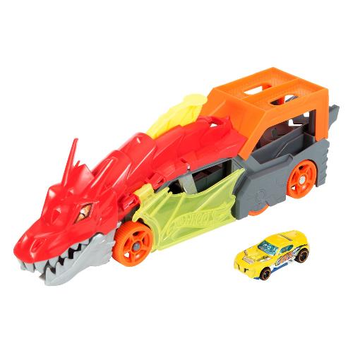Playset Drago trasportatore da lancio HOT WHEELS CITY GTK42