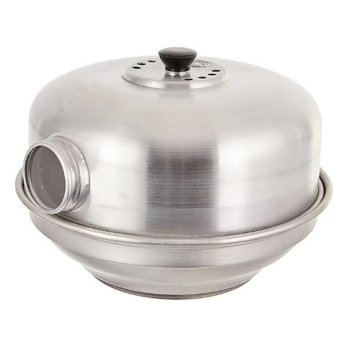 Fornetto (30cm) Alluminio con occhio e spargifiamma FAMILY Silver COALFORNOOCCHIO30