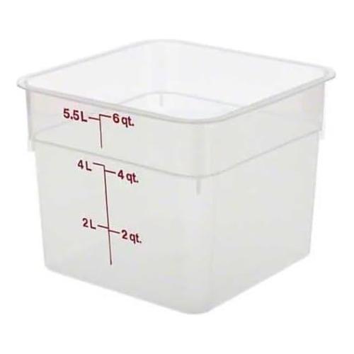 Contenitore graduato (5,7Lt) CAMSQUARES Traslucido 6SFSPP190