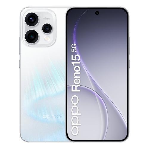 Smartphone 6,59" RENO15 5G Aurora white ( 512GB Ram 8GB 6500 mAh ) 110010236449