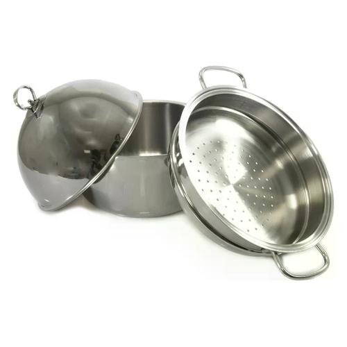 Vaporiera Inox (24cm) REALTERM Cromo lucido VAP224