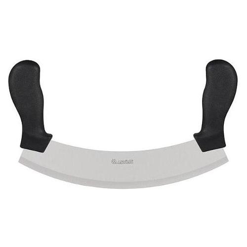 Mezzaluna anatomica lama(26cm) Inox PROFESSIONAL Nero 199AB01N