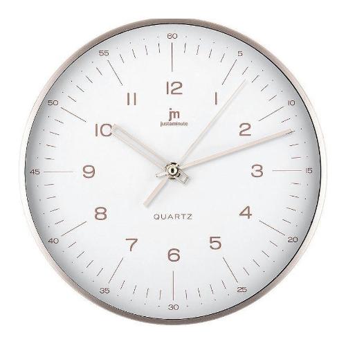 Orologio da parete (25cm) JUSTAMINUTE Silver 14967S