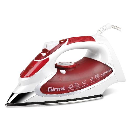 Ferro stiro vapore 2200W Acciaio STEAM IRON White e Red ST5000
