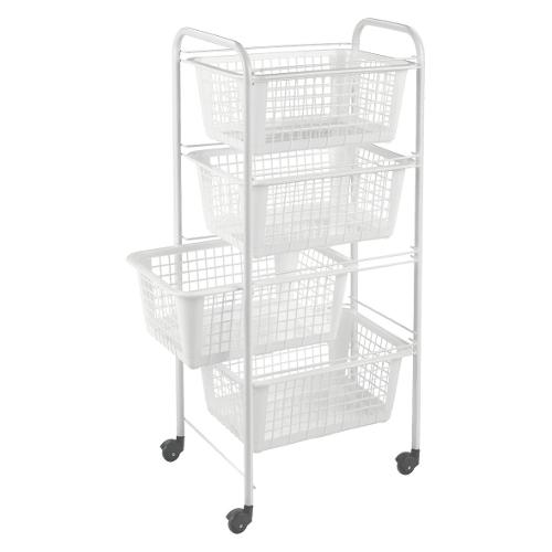 MIAMI Carrello porta vivande Bianco