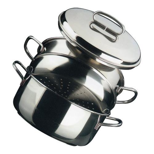 Vaporiera Inox (22cm) Cromo lucido 670 22