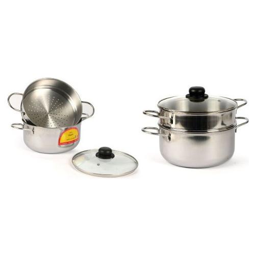 Vaporiera Inox set 3 pz (24cm) DAISY Cromo lucido 740VBE