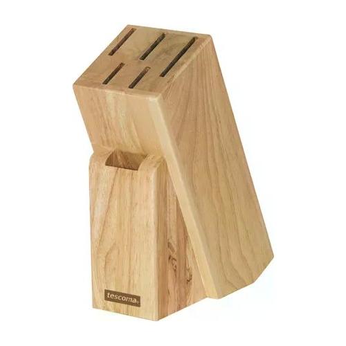 Ceppo per coltelli 6 posti (8x16x21cm) WOODY Natural 869505