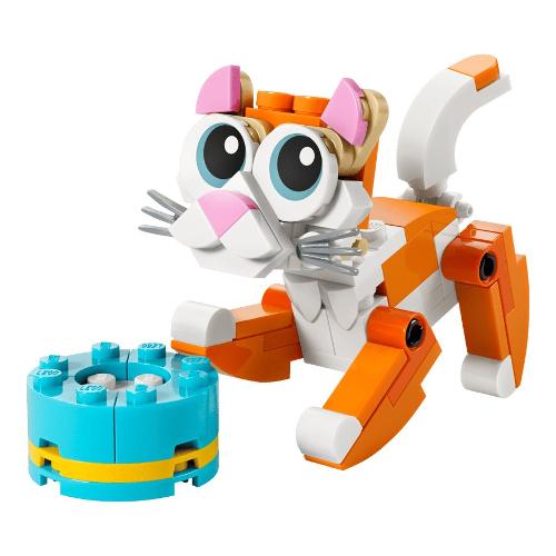 Gatto arancione ( 79 pz ) CREATOR 3 IN 1 6a+ 30714