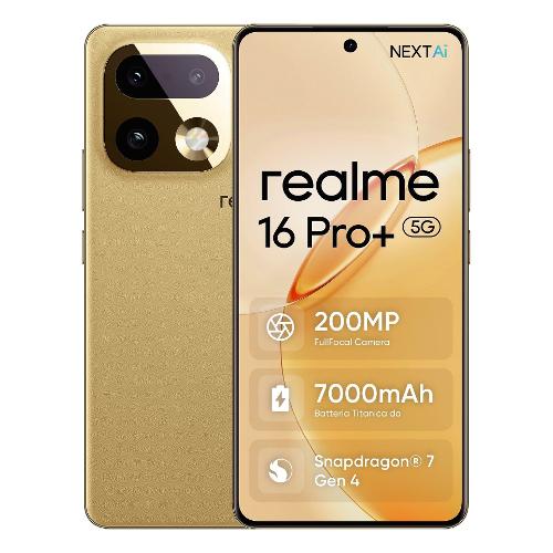 Smartphone 6,8" 16 PRO+ 5G Master gold ( 512GB Ram 12GB Batteria 7000mAh ) 631011007394