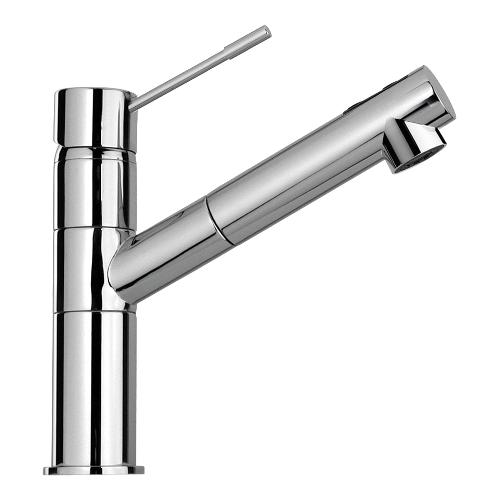 Miscelatore lavello doccetta estraibile NEW AQUAFLEX Cromo lucido SXFLEX80