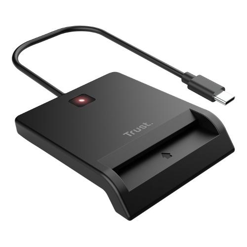 Lettore smart card PRIMO USB C e USB A Black 26253