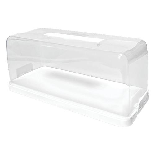 Porta dolci (34,4cm) Plumcake Bianco 001028