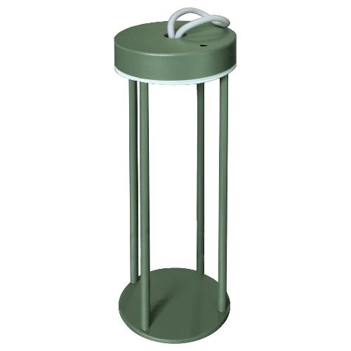 Lampada tavolo GEMMA Verde Salvia (1 luce - 500 Lumen - 4 W - Bianco CCT) (IP54) (13x28,5cm) 120457 VS