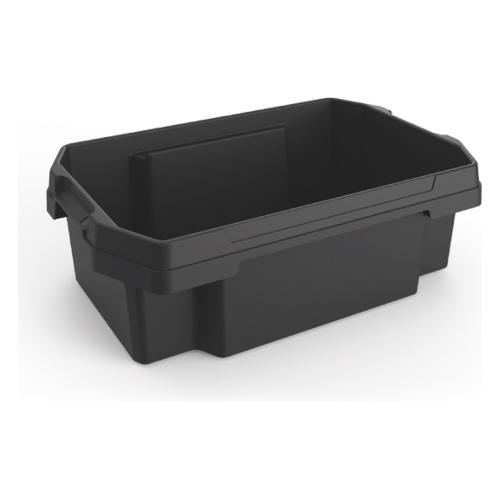 Contenitore multiuso 30 lt  (58,5x38,5x19,5cm) FABER BOX Nero 1003214