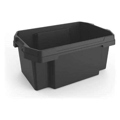 Contenitore multiuso 40 lt (58,5x38,5x26,1cm) FABER BOX Nero 1003213