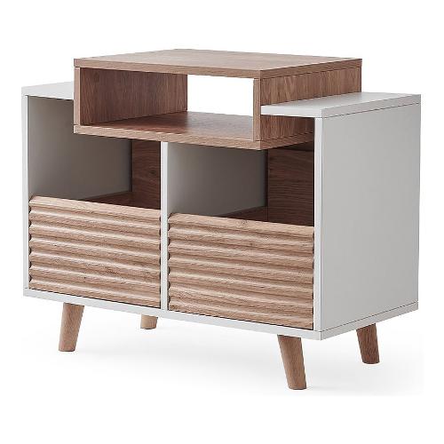 Mobile HI FI OSLO 800 White e Oak (80cm) NOROSVI80AWTOK