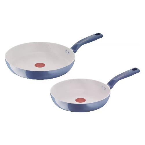 Set padelle 2 pz ( 24 e 28 cm ) alluminio antiaderente SERENITY NETTUNO Blu 010288600002