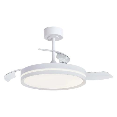 Ventilatore soffitto con luce VILLENA M White 9550 (49x32,5cm)