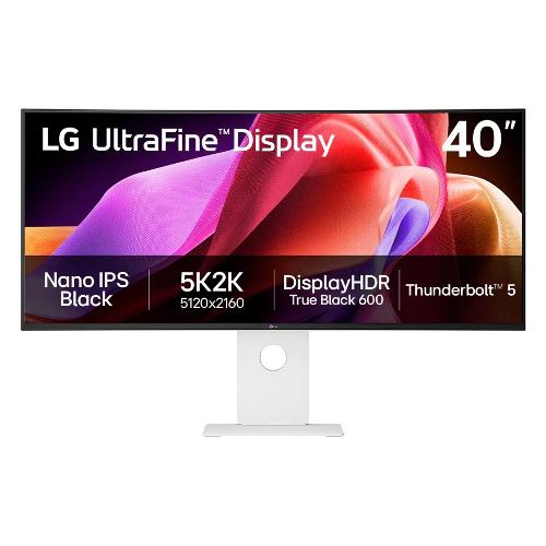 Monitor 40" ( IPS 5120x2160 UWUHD 5K 120Hz ) ULTRAFINE Curvo White 40U990A W