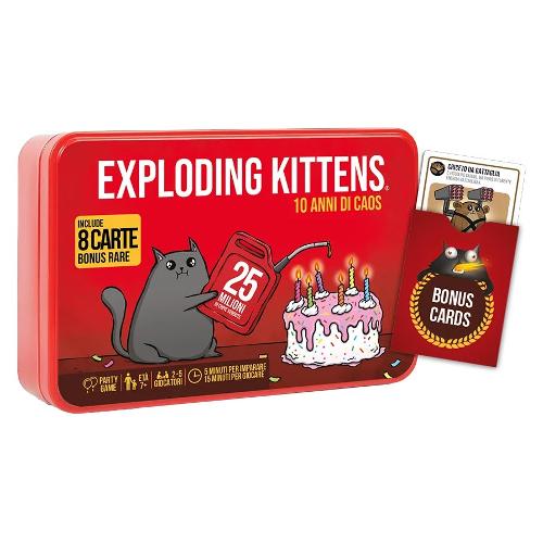 Exploding Kittens 10 anni di Caos gioco 8873