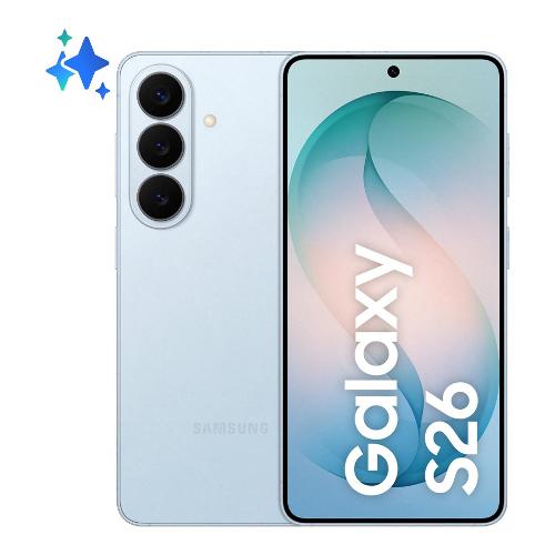 Smartphone 6,3" GALAXY AI S26 5G Sky blue ( 256GB Ram 12GB 4300 mAh ) SM S942BLBGEUE