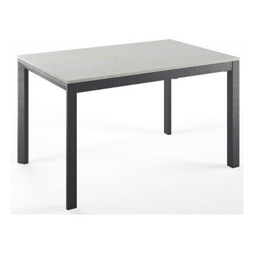 SOL Tavolo Allungabile Stucco piombo e Stucco bianco (130-180x85cm)