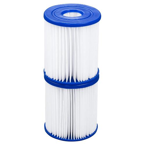 Cartuccia filtro piscina 2 pz Pompe Bestway da 1249 l/h 58093 24