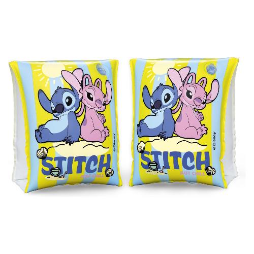 Set braccioli ( 3-6 anni ) DISNEY STITCH Giallo e Azzurro 9104S 