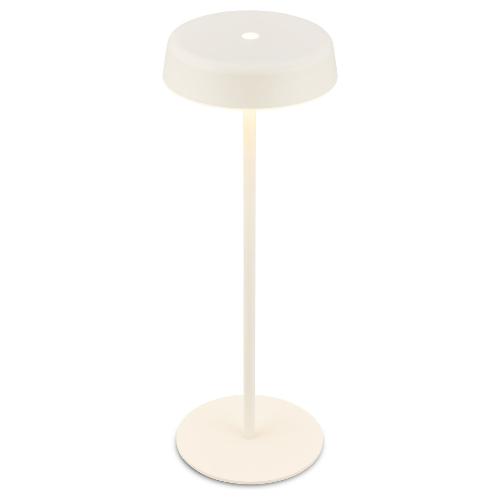 Lampada tavolo TABLE LAMPS Bianco (1 luce - 200 Lumen - 2 W - Bianco caldo) (IP44) (13x36,5cm) BT10036