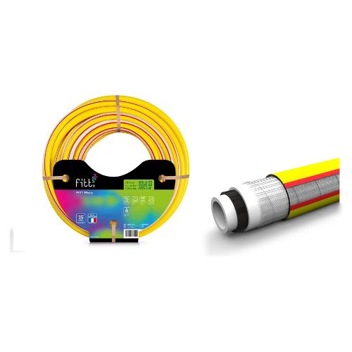 Tubo flessibile 5 strati (50 mt ; d.3/4") FLORA Giallo 770423065059037