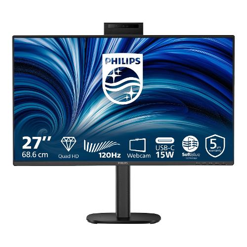 Monitor 27" ( IPS 2560x1440 QHD 2K 120Hz ) 3000 SERIES Black 27B2N3500JH 00