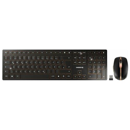 Tastiera e mouse DW 9100 SLIM Black e Gold JD 9100IT 2