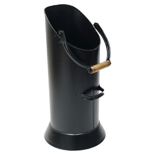 Secchio porta cenere (26x56cm) alto Traditional Nero 28495