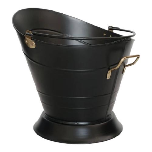 Secchio porta cenere (38x35cm) multiuso Nero 28775