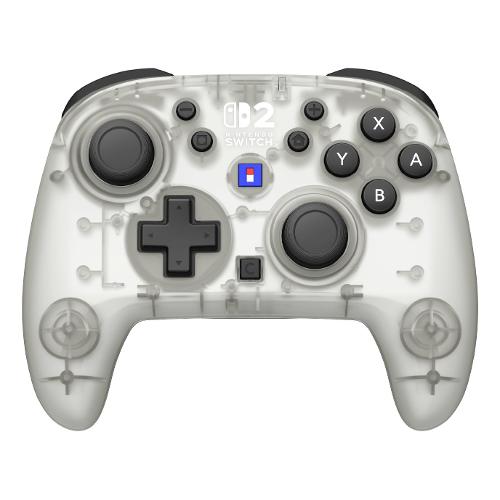 Gamepad SWITCH 2 Horipad Turbo Wireless Frost White Ice Clear 1200906