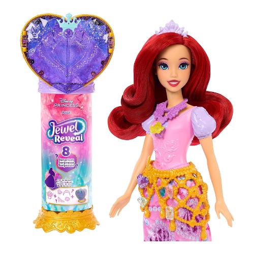 Bambola Ariel Jewel Reveal (30cm) DISNEY PRINCESS JHL49