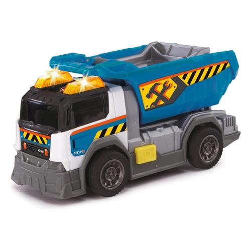 Camion Dump Truck luci e suoni (15cm) DICKIE Blu e Grigio 203302048