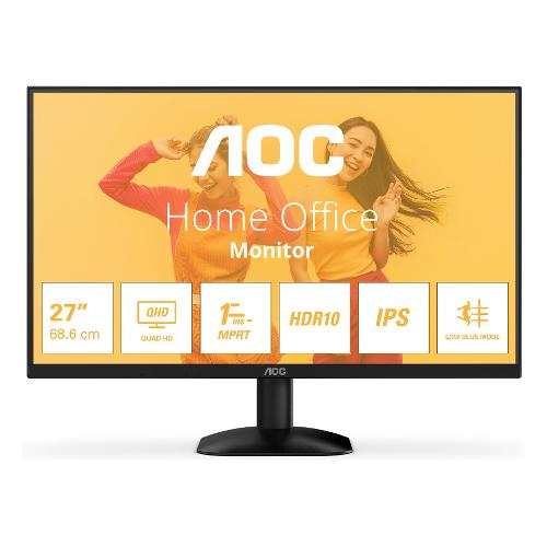 Monitor 27" ( IPS 2560x1440 QHD 2K 75Hz ) HOME OFFICE Black Q27B35E