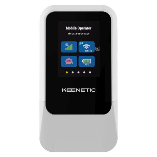 Mobile WI FI 5G ROAMER Dual Band White e Grey KN 5210 01 EU