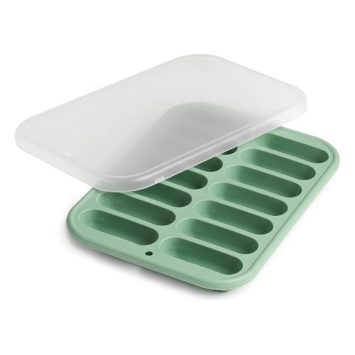 Forma ghiaccio 14 stick (20x56mm) con coperchio (19,5x14x2,1cm) DAILY Verde 355